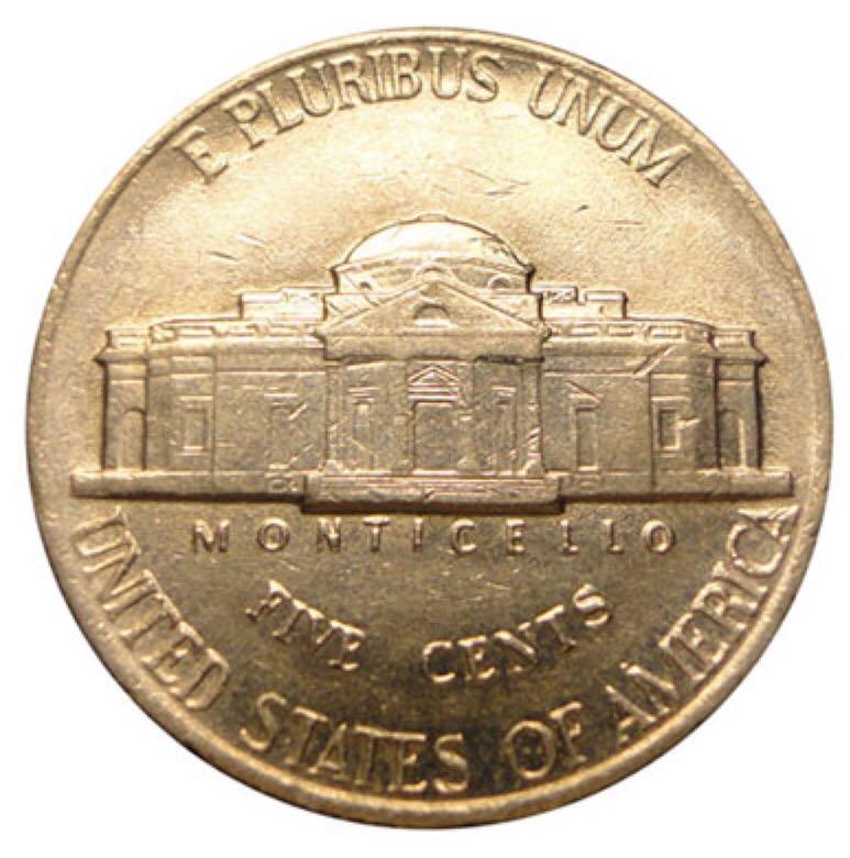 Jefferson Nickel D  coin collectible - Main Image 2