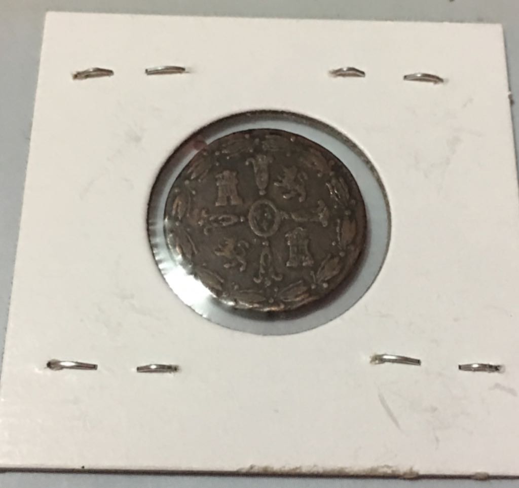 1/4 Tlaco Ferdinand VII  coin collectible - Main Image 2