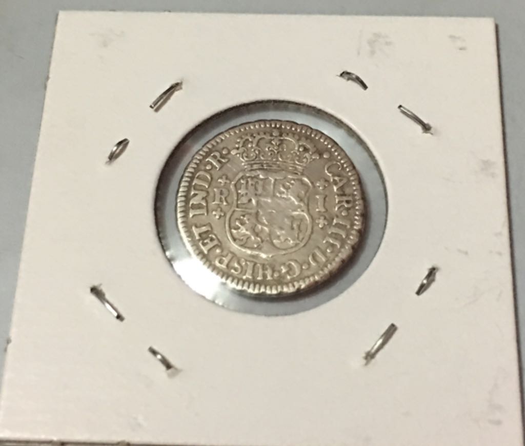 1 Real Columnaria (carolus III)  coin collectible - Main Image 2