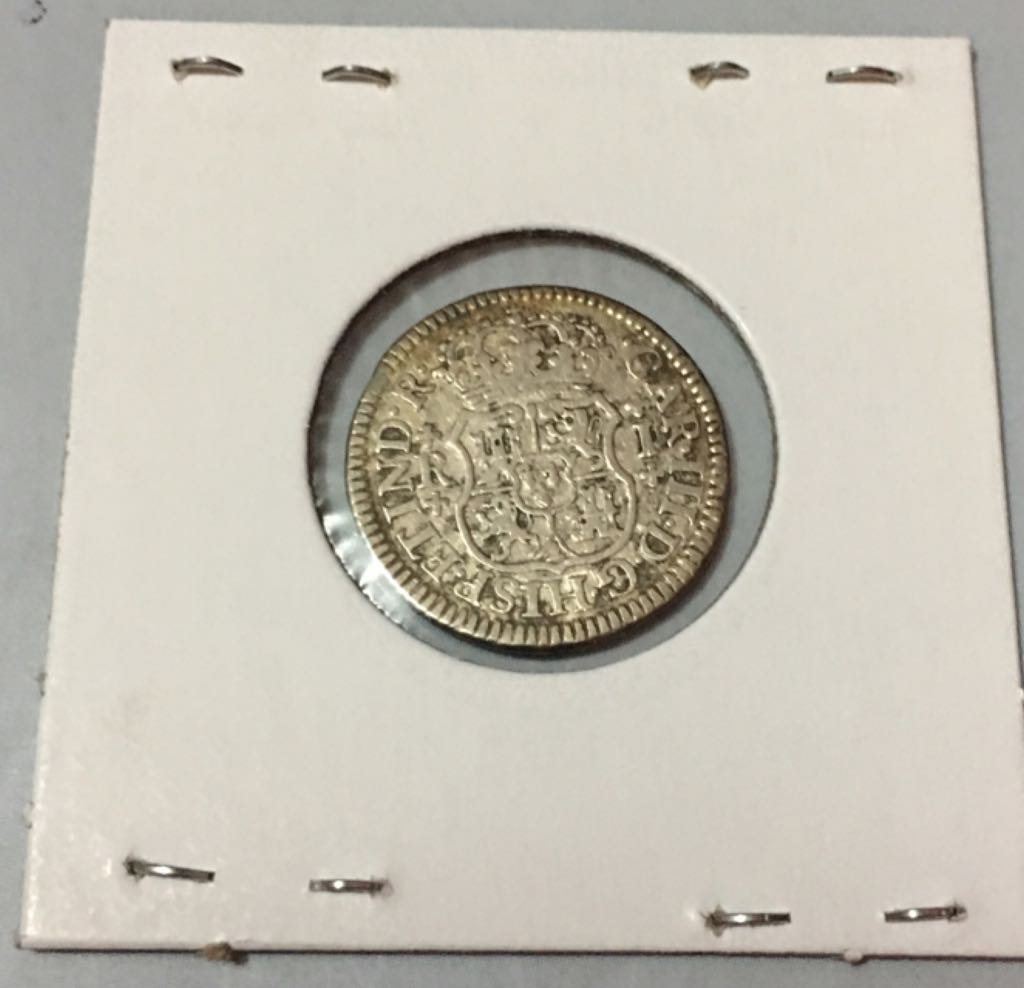 1 Real Columnaria (Carolus III)  coin collectible - Main Image 2