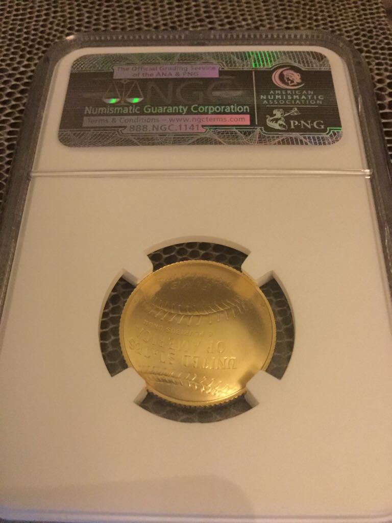 2014 W Baseball Hall Of Fame  coin collectible - Main Image 2