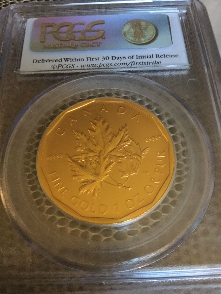 2007 Canadian Maple Leaf  coin collectible - Main Image 2