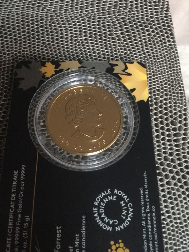 2014 Canadian Howling Wolf  coin collectible - Main Image 2