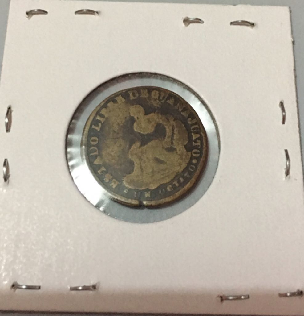 1/8 Real Guanajuato  coin collectible - Main Image 2