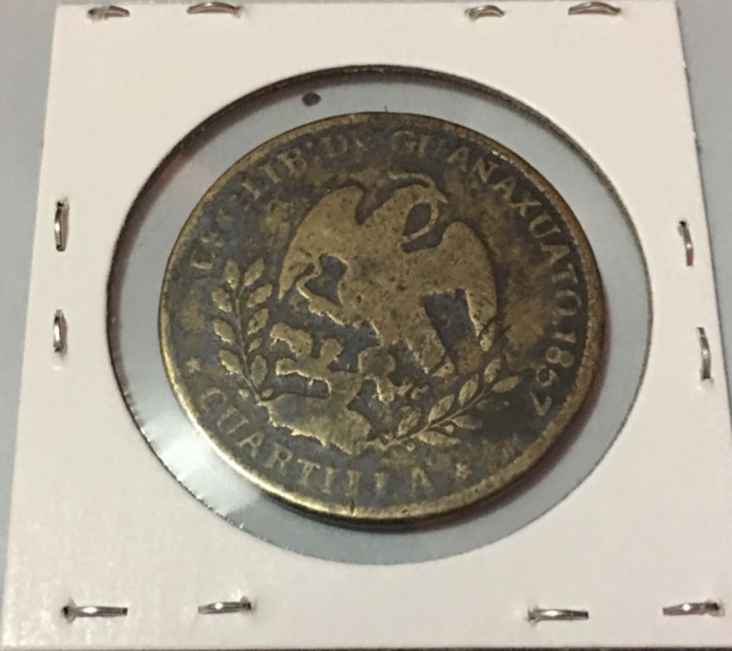 1/4 Real Guanajuato  coin collectible - Main Image 2
