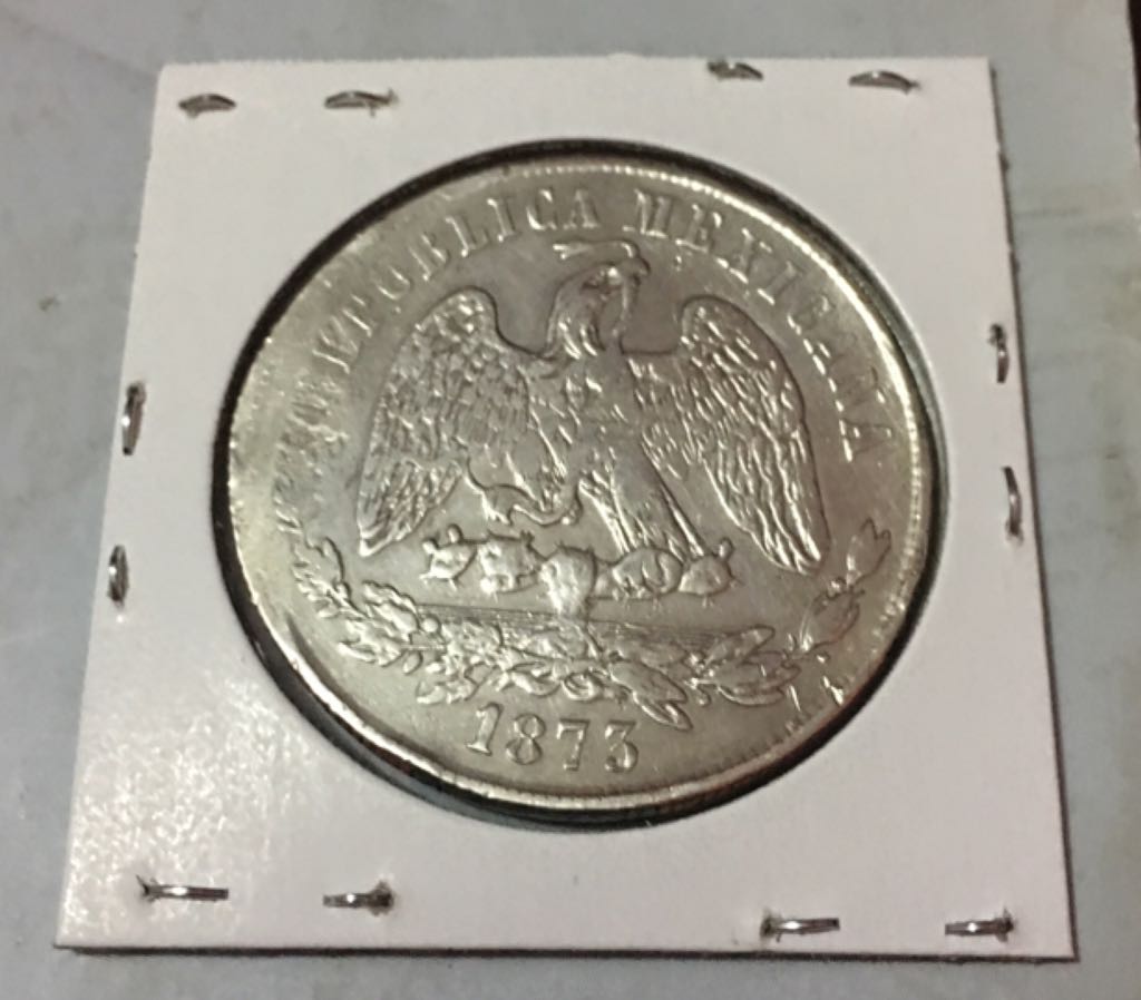 1 Peso Zacatecas Balanza  coin collectible - Main Image 2