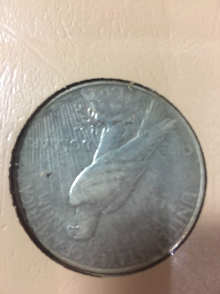 1927 Peace Dollar  coin collectible - Main Image 2