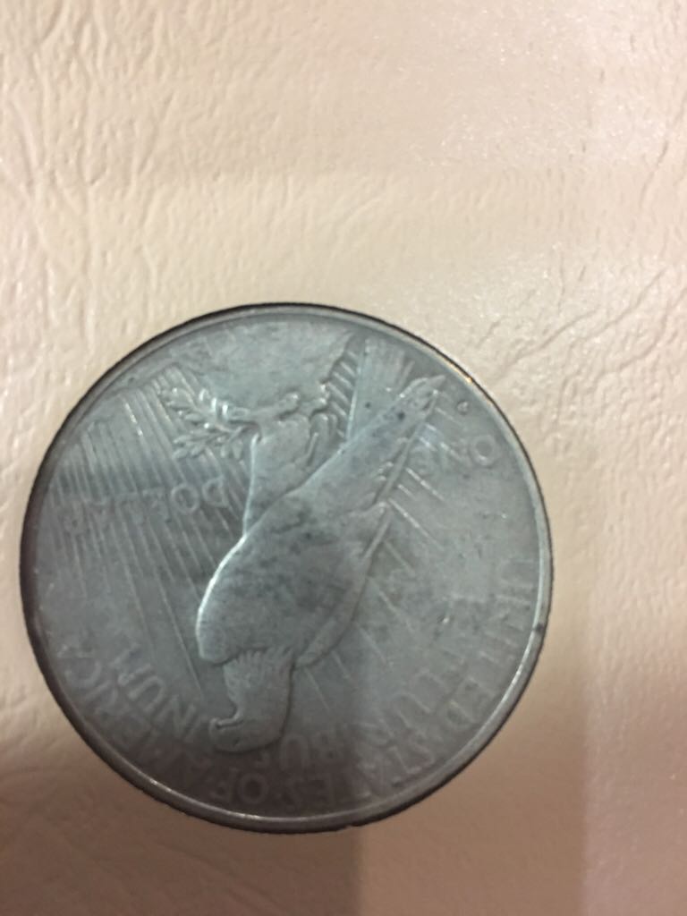 1934 D Peace Dollar  coin collectible - Main Image 2