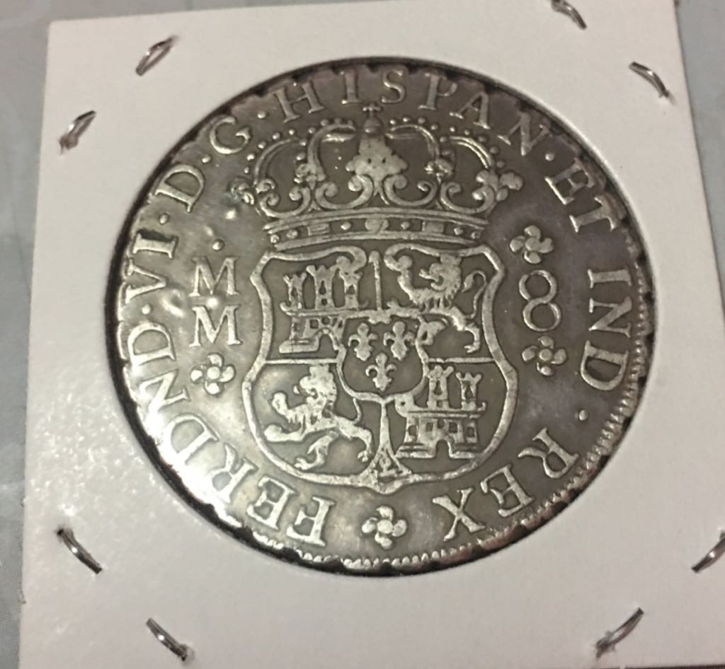 8 Reales (Ferdinand VI)  coin collectible - Main Image 2