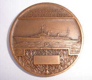 Jeanne D’Arc School Cruiser Medal  coin collectible - Main Image 2