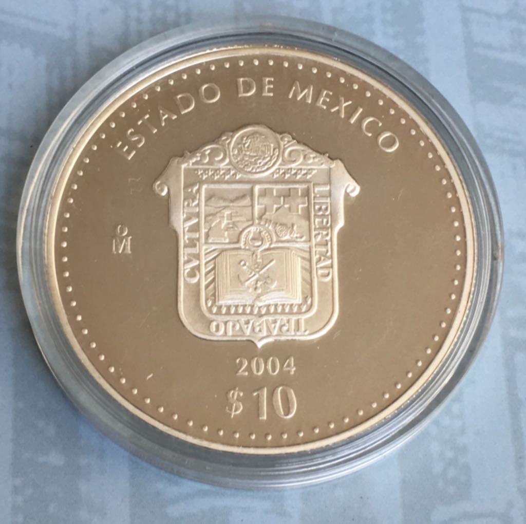 Estado De Mexico ( Plata)  coin collectible - Main Image 1