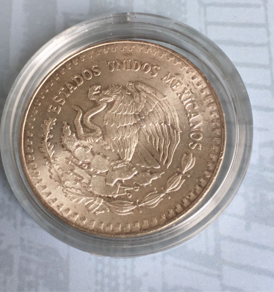 1 Onza De Plata  coin collectible - Main Image 2