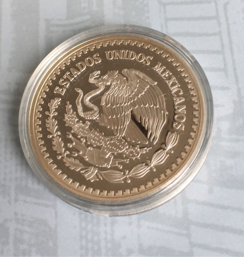 1 Onza De Plata  coin collectible - Main Image 2