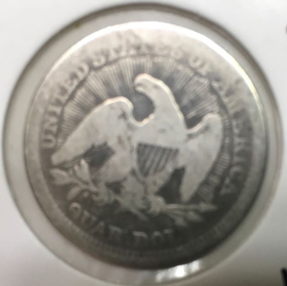 Liberty Seated Half Dollar  coin collectible - Main Image 2