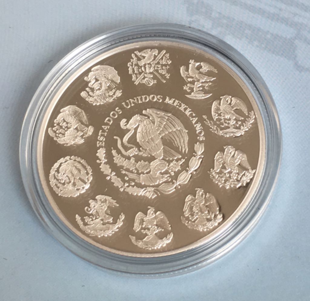 1 Onza De Plata  coin collectible - Main Image 2