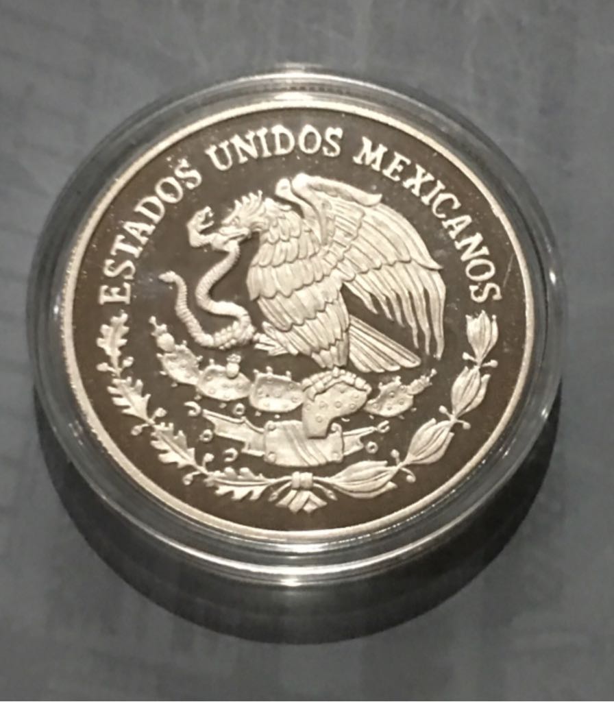 Aguascalientes ( Segunda Etapa Plata)  coin collectible - Main Image 2
