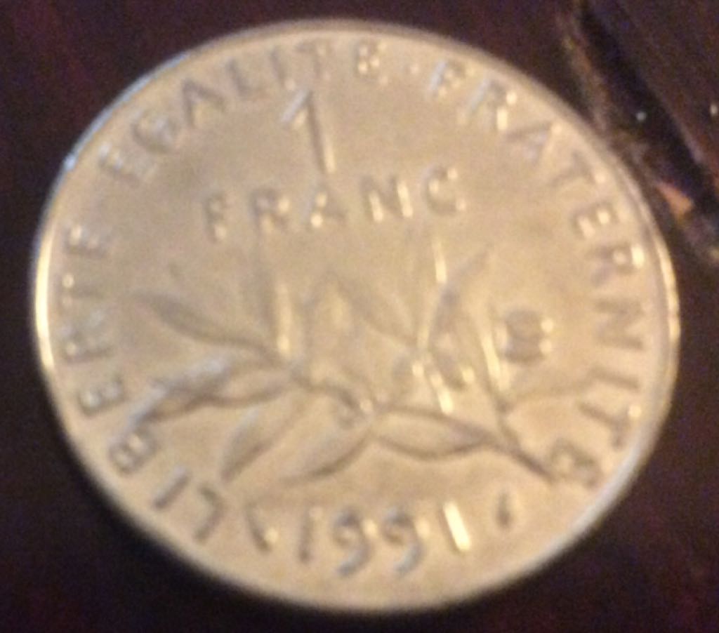 France 1 Franc  coin collectible - Main Image 2