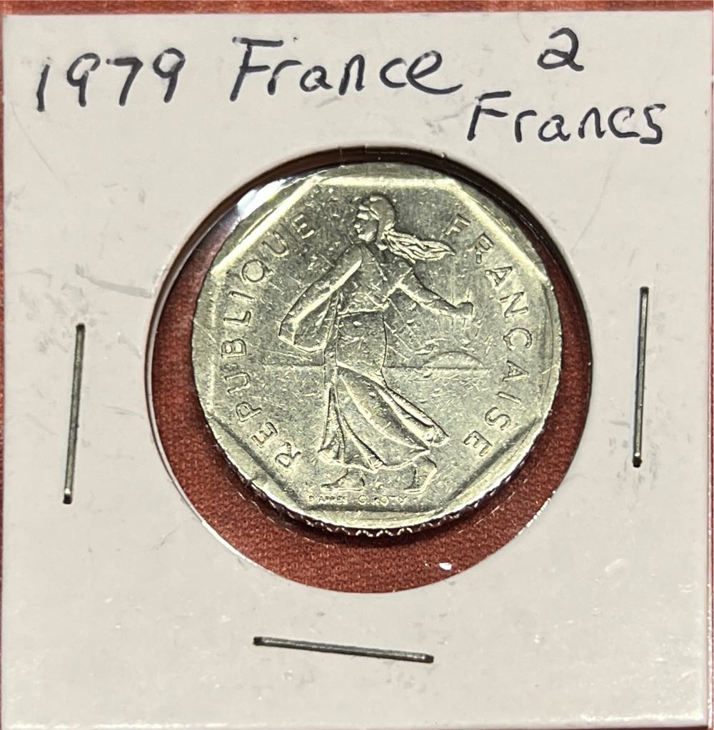 France 2 Franc - 1979  coin collectible - Main Image 3