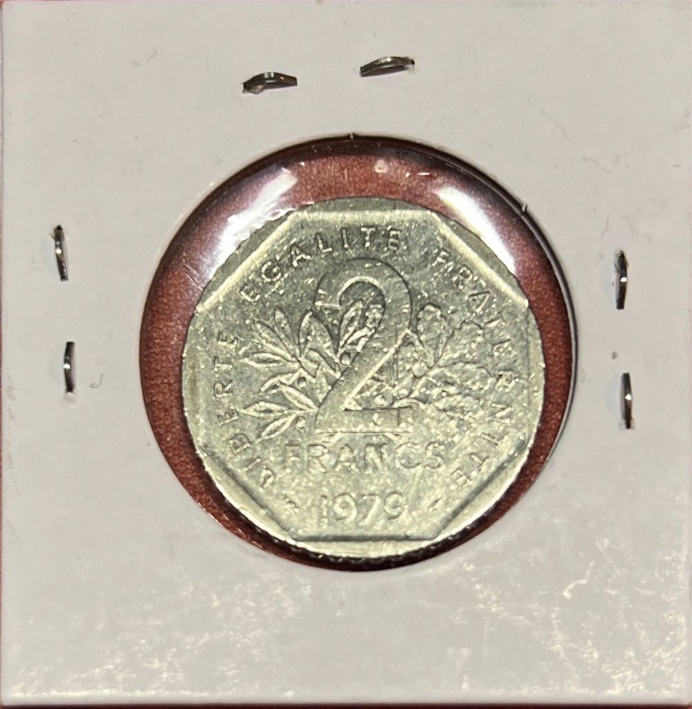 France 2 Franc - 1979  coin collectible - Main Image 4