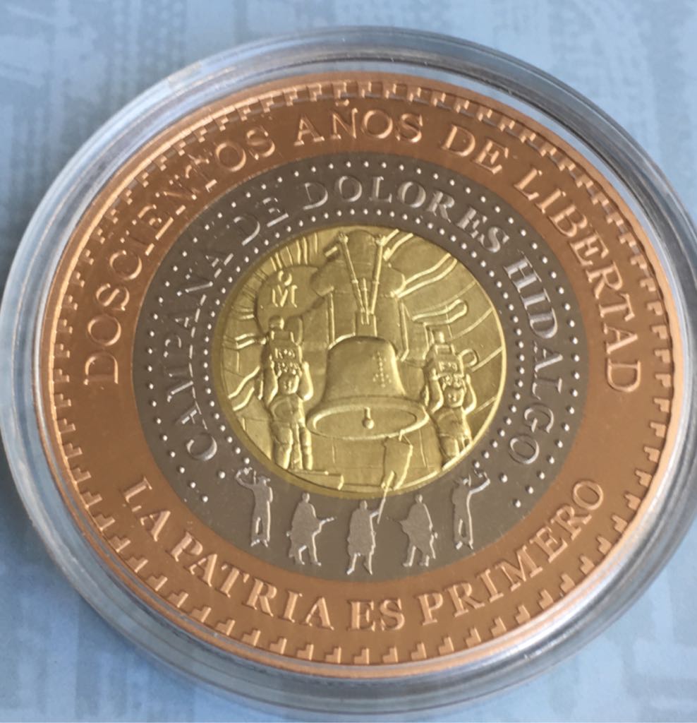 Bicentenario De La Independencia  coin collectible - Main Image 2