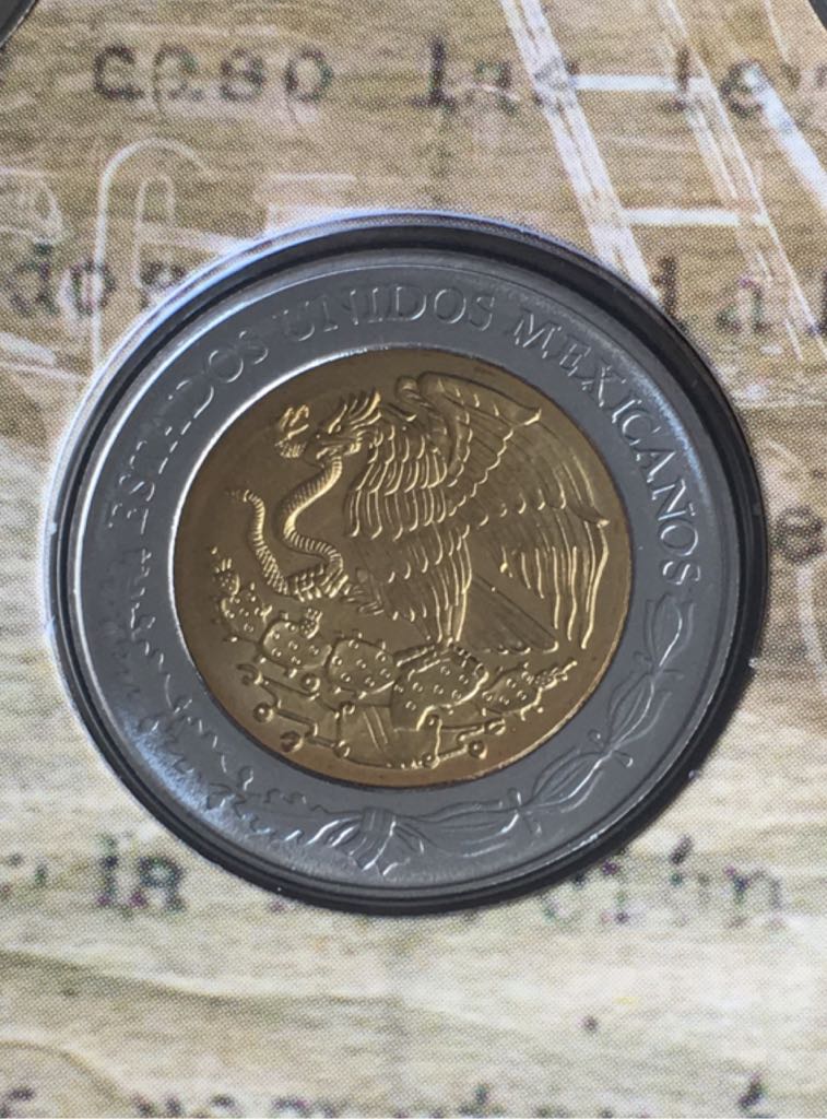 5 Pesos Revolucion ( Francisco Villa)  coin collectible - Main Image 2