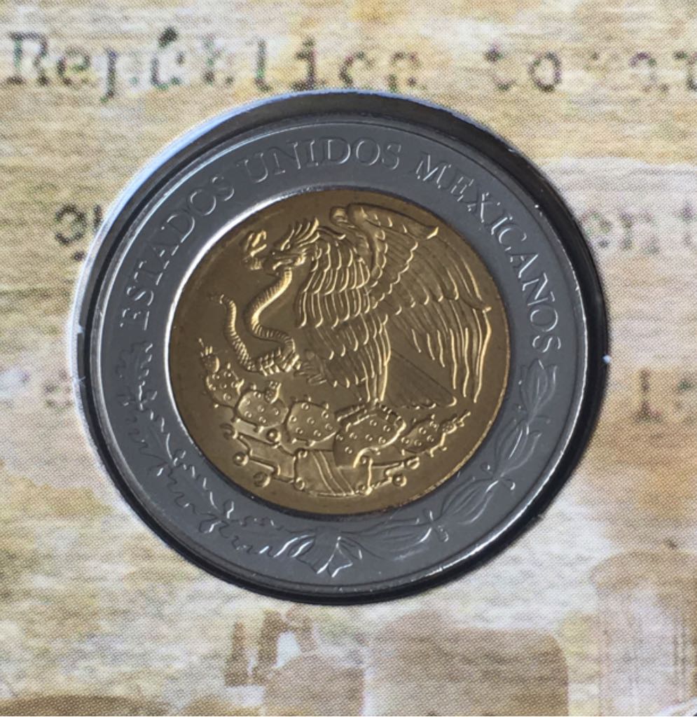 5 Pesos Revolucion ( Ricardo Florea Magon)  coin collectible - Main Image 2