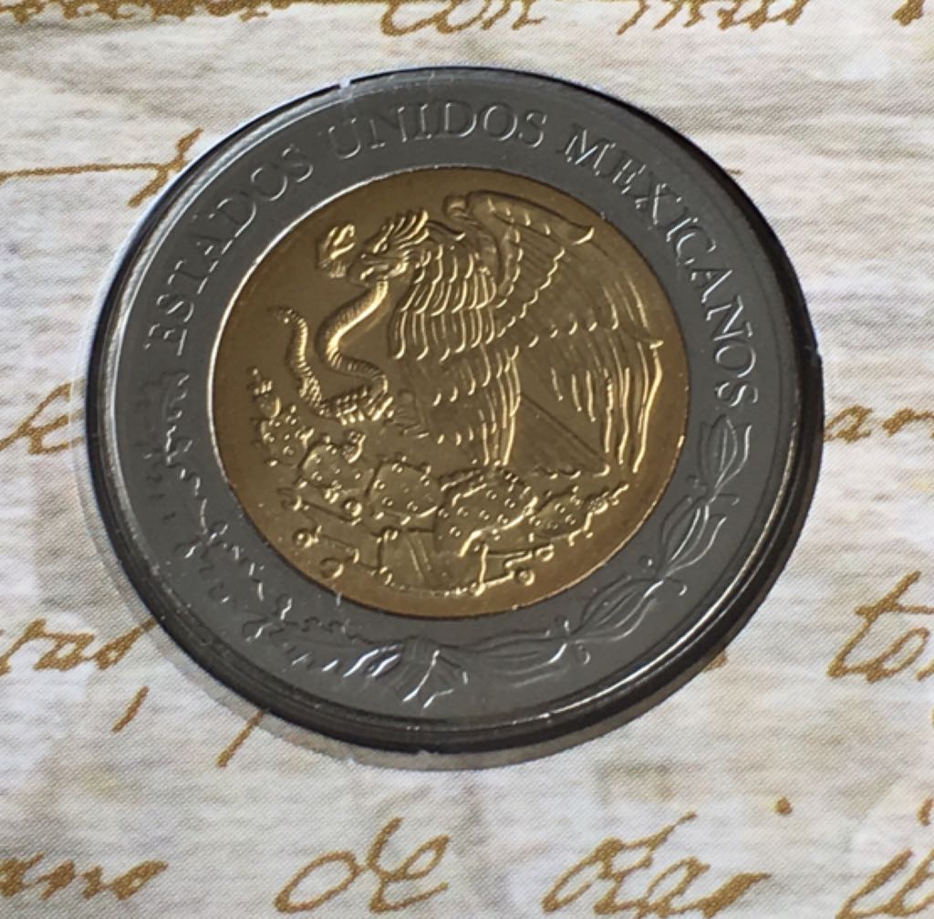 5 Pesos Independencia ( Igancio Lopez Rayon)  coin collectible - Main Image 2