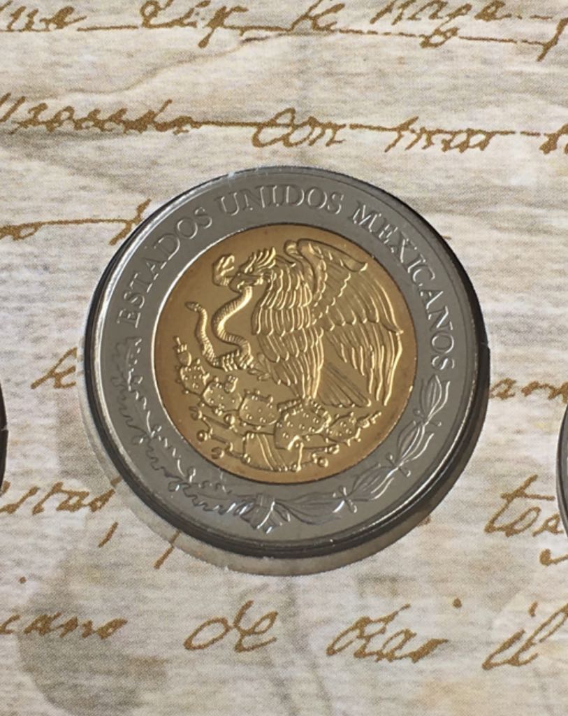 5 Pesos De La Independencia ( Francisco Primo De Verdafy Ramos) Sin Puntos En La Moneda  coin collectible - Main Image 2