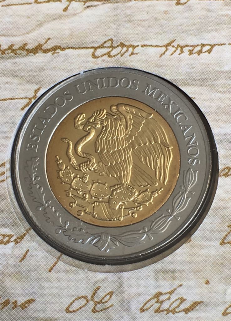 5 Pesos De La Independencia ( Mariano Matamoros)  coin collectible - Main Image 2