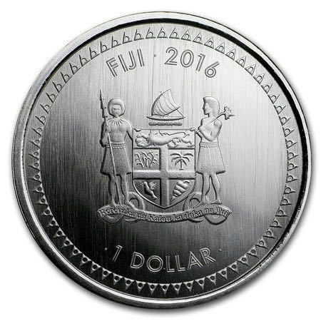 Fiji $1 Silver Iguana  coin collectible - Main Image 2