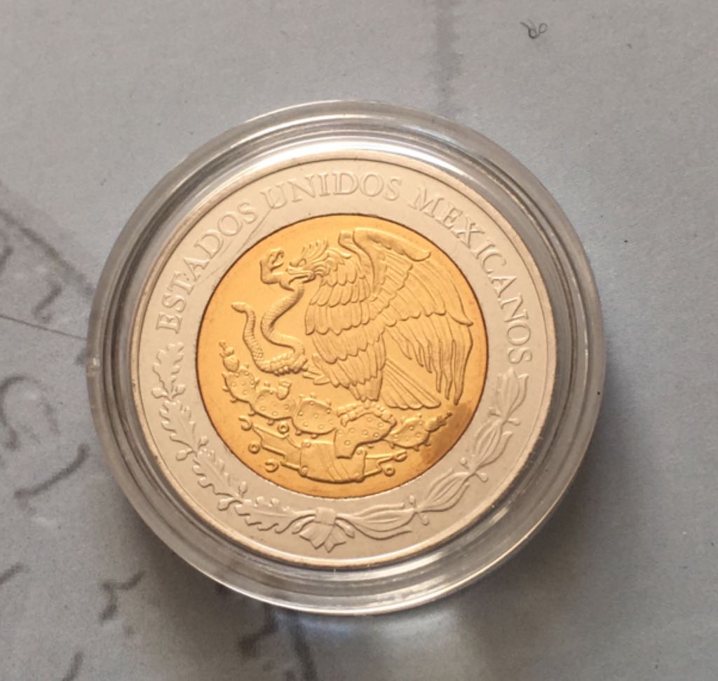 5 Pesos Independencia (leona Vicario)  coin collectible - Main Image 2