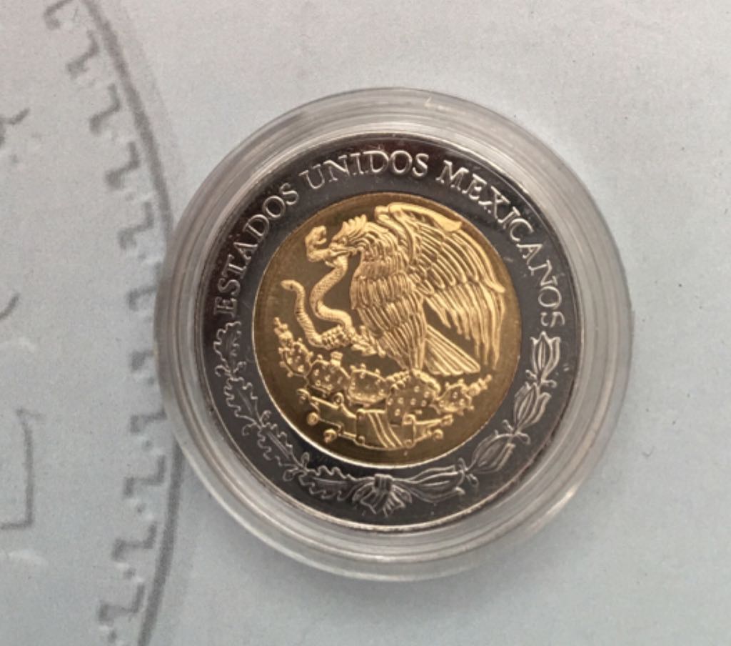 5 Pesos Revolucion ( Carmen Serdan)  coin collectible - Main Image 2