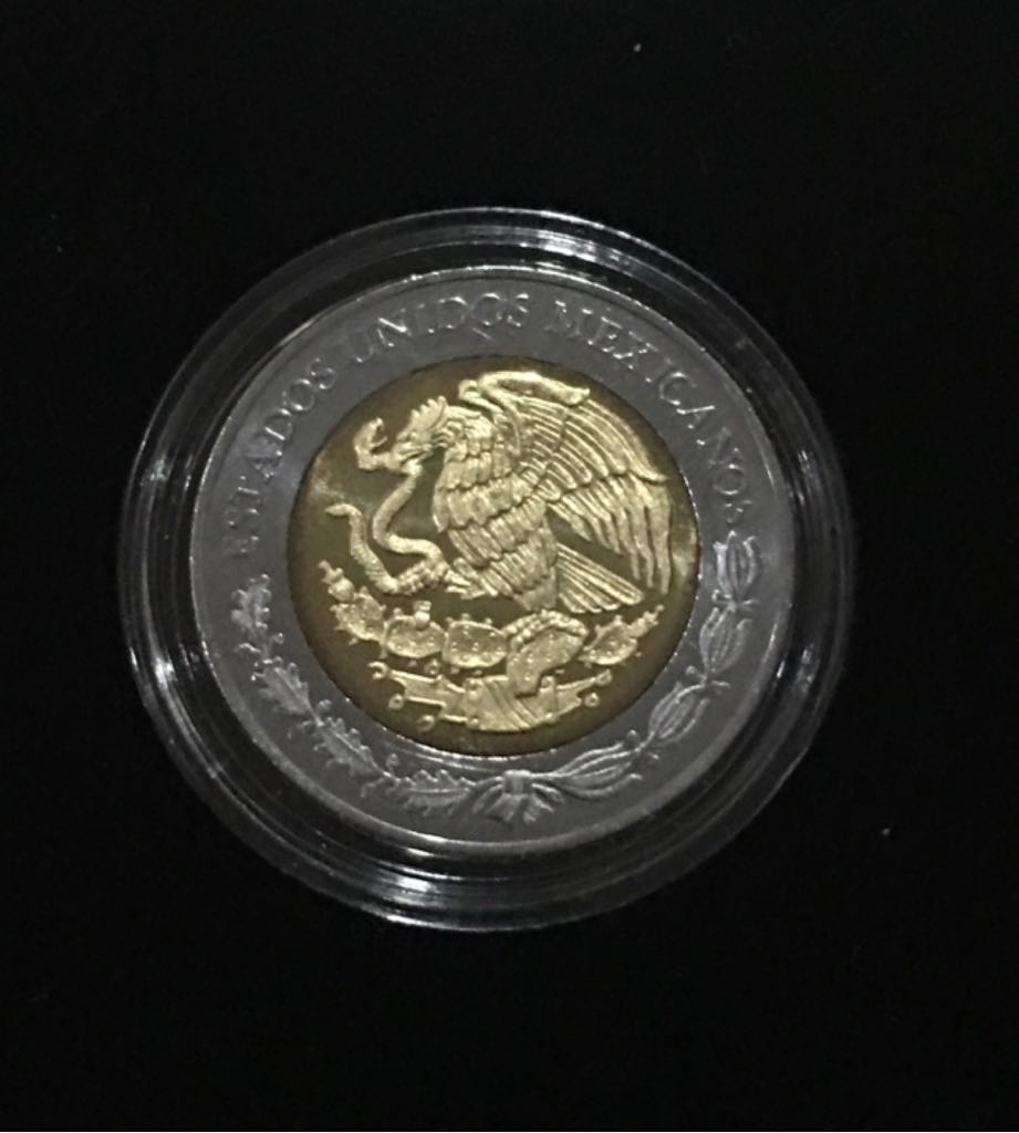 5 Pesos Revolucion ( Emiliano Zapata)  coin collectible - Main Image 2