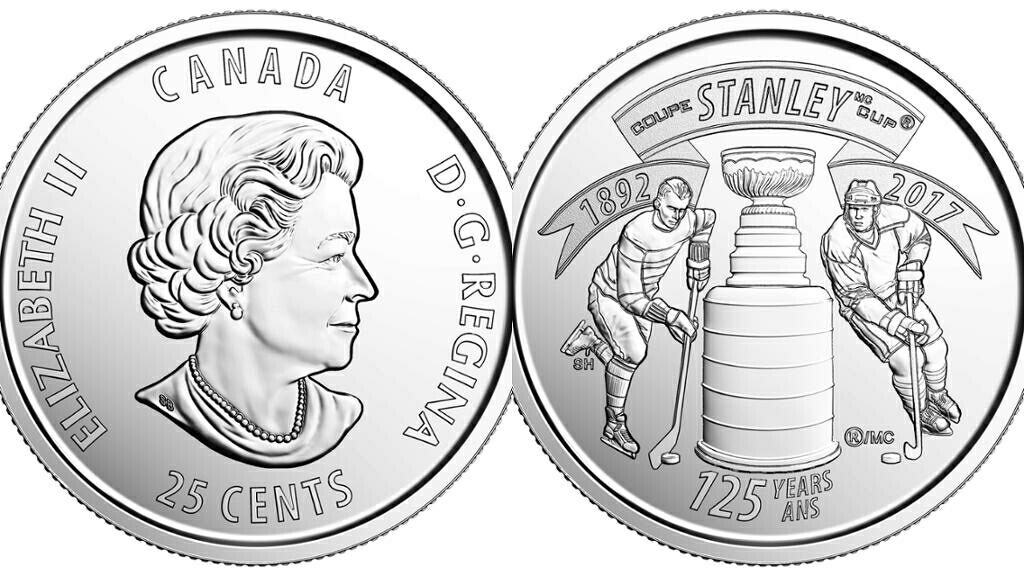 125th Anniversary Of The Stanley Cup Quarter Pack  coin collectible - Main Image 2