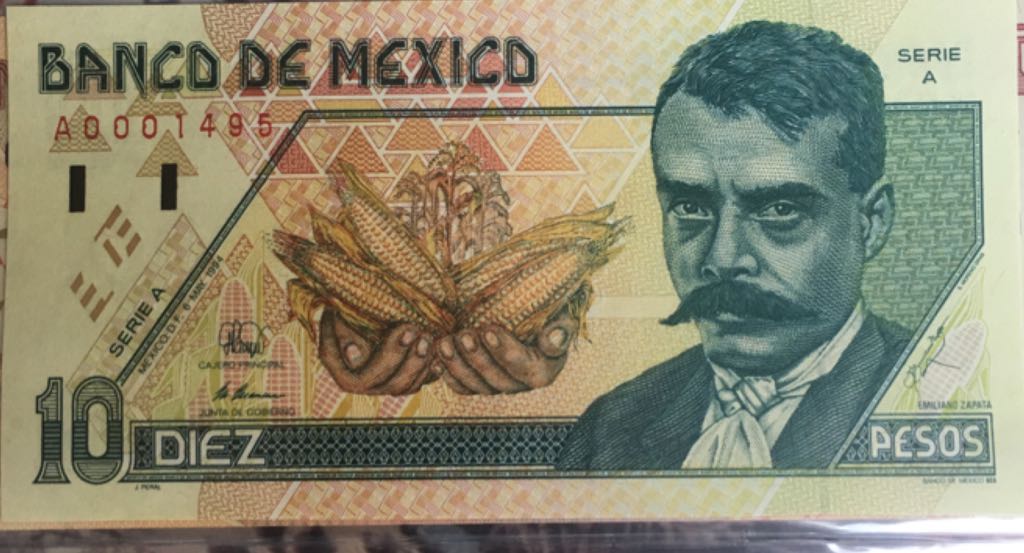 10 Pesos Juarez