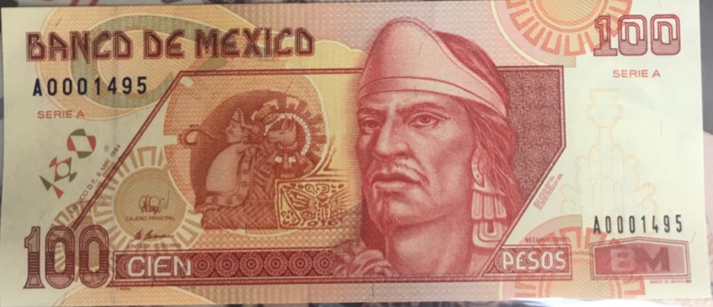 5 Pesos Revolucion ( Francisco Villa)