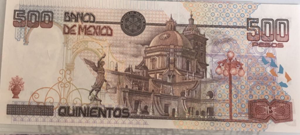 Billete De 500 Pesos Ignacio Zaragoza  coin collectible - Main Image 2