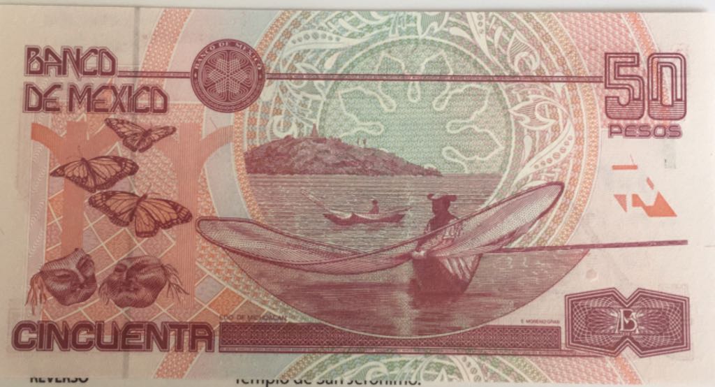 Billetes De 50 Pesos 75 Aniversario  coin collectible - Main Image 2