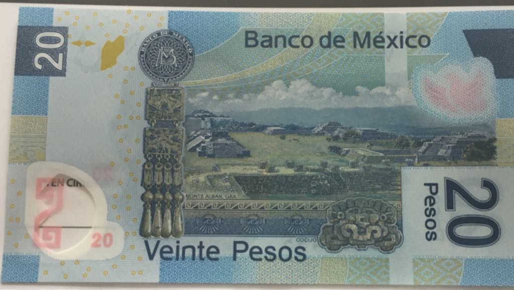 Billete De 20 Pesos Benito Juarez  coin collectible - Main Image 2