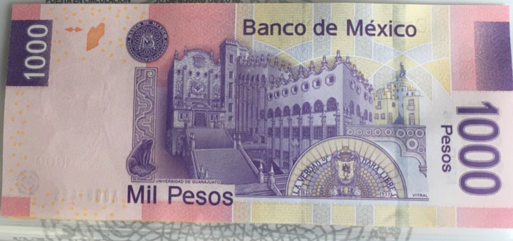 Billete De 1000 De Miguel Hidalgo Y Costilla  coin collectible - Main Image 2