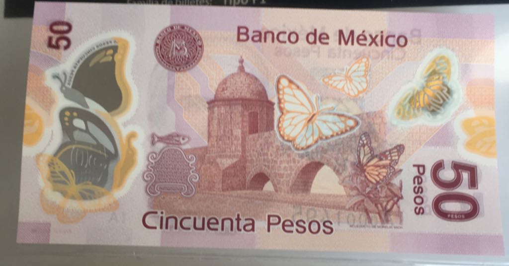 Billete De 50 Pesos Jose Maria Morelos Y Pavon  coin collectible - Main Image 2