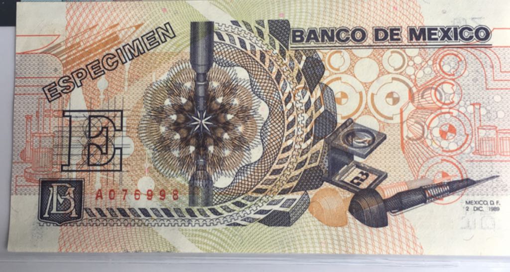 Aniversario De La Fabrica De Billetes Del Banco De Mexico  coin collectible - Main Image 2
