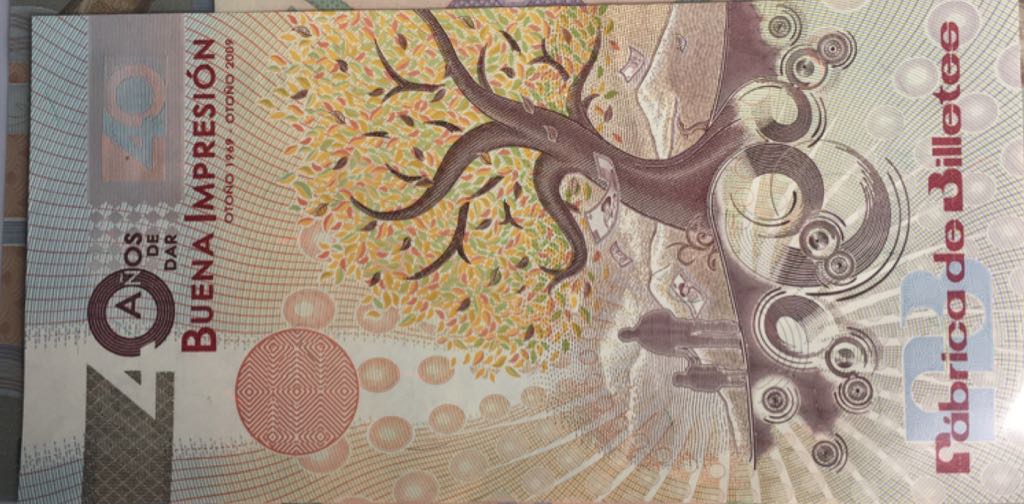 Aniversario De La Fabrica De Billetes ( XL)  coin collectible - Main Image 2