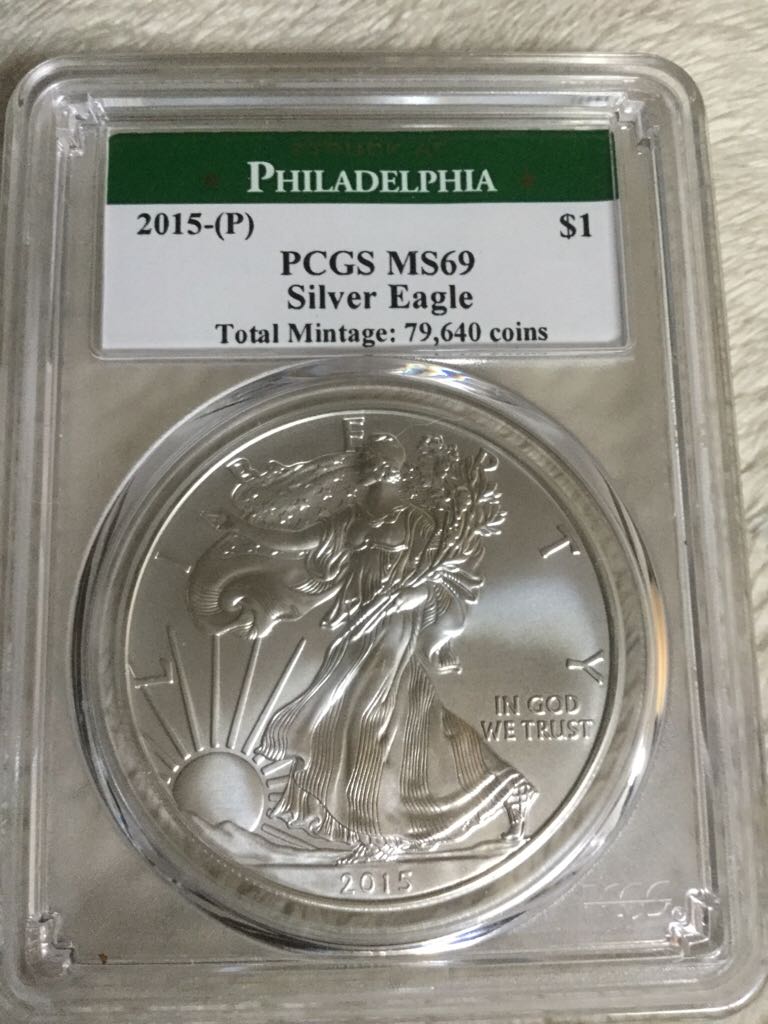2015 P American Eagle  coin collectible - Main Image 2