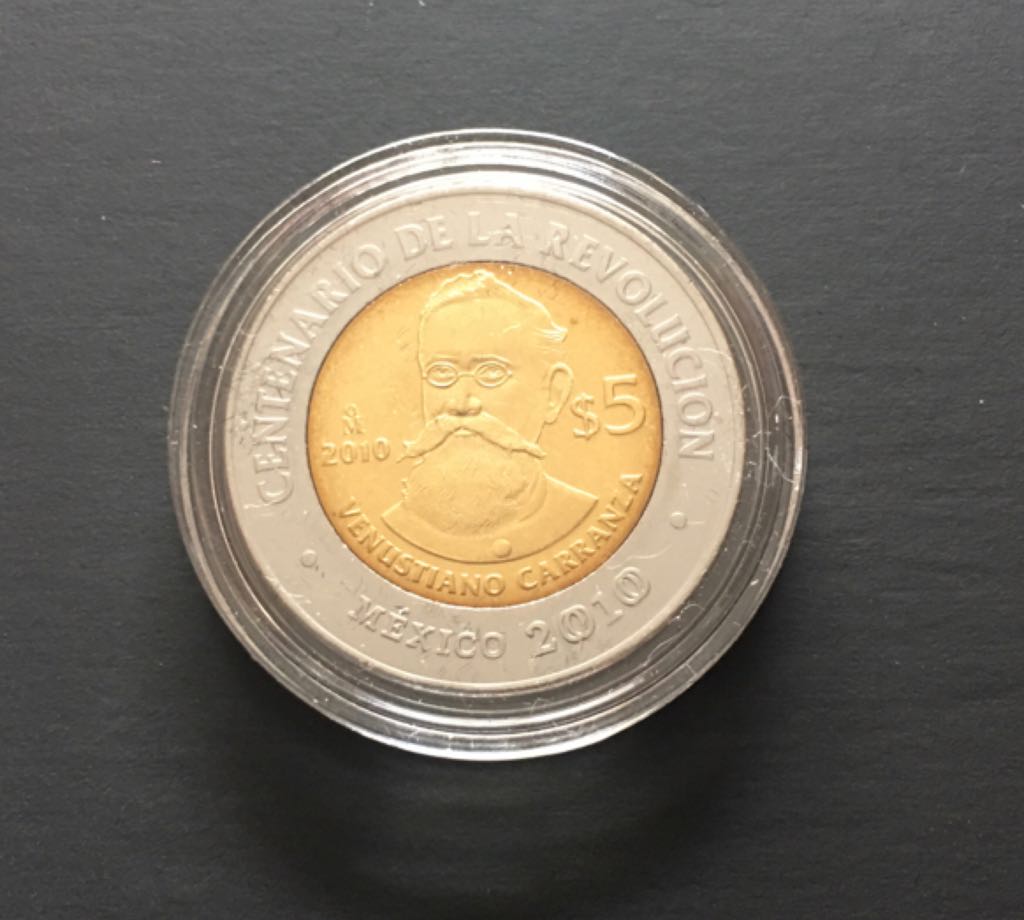 5 Pesos Revolucion ( Jose Vasconcelos)