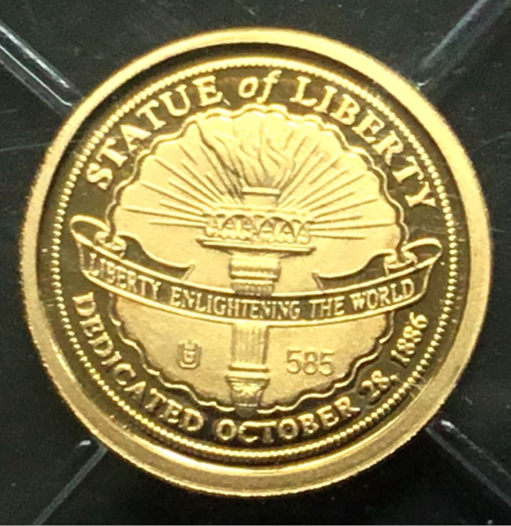 Statue Of Liberty History  coin collectible - Main Image 2