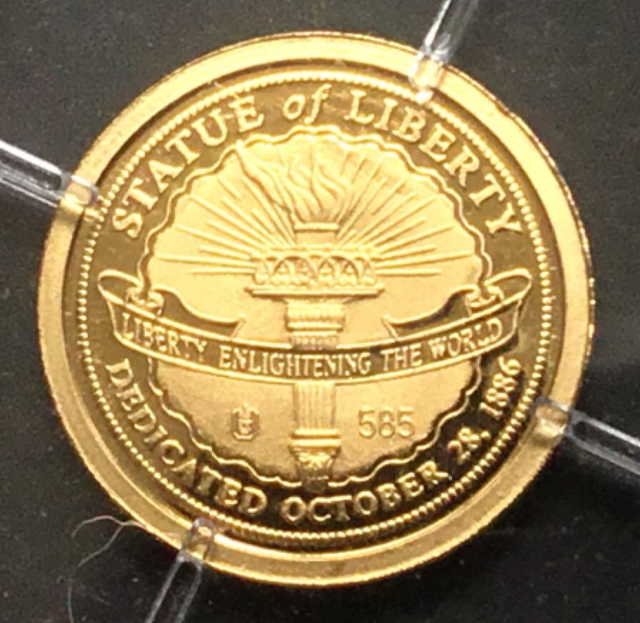 Statue Of Liberty History  coin collectible - Main Image 2
