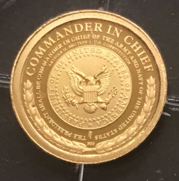 Commander In Chief  coin collectible - Main Image 2