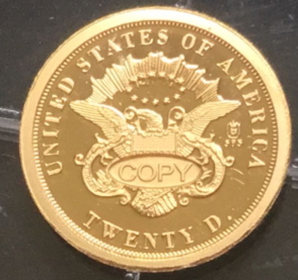 $100 Million America Gold Replica Collection  coin collectible - Main Image 2