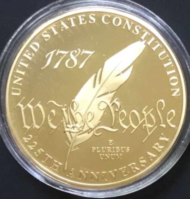 United States Constitution 225th Anniversary Collection coin collectible - Main Image 2